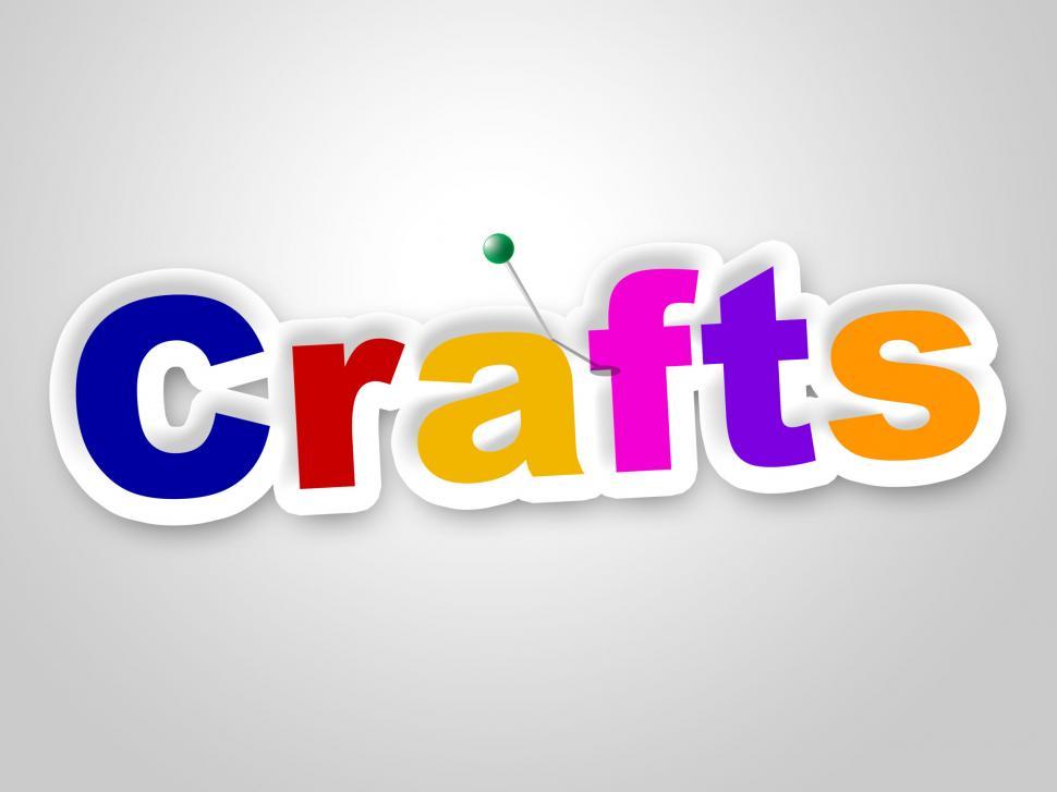 Free Image of Crafts Sign Represents Design Creative And Artwork 