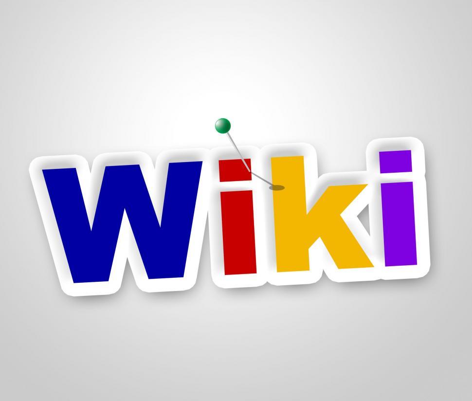 Free Image of Wiki Sign Shows World Wide Web And Advisor 