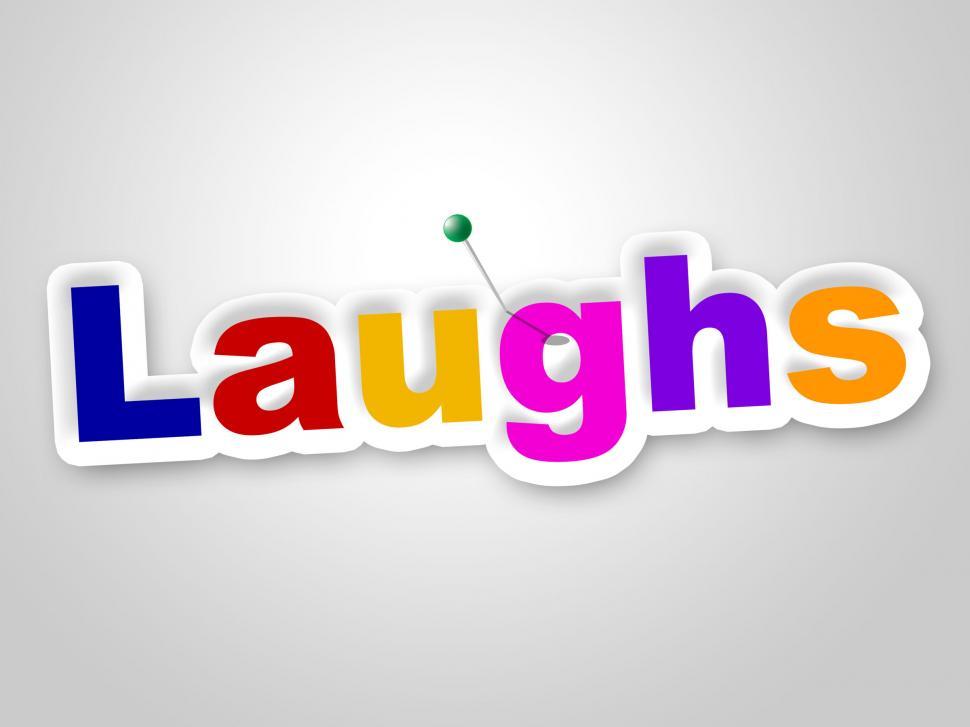 Free Image of Laughs Sign Indicates Laughing Haha And Humour 