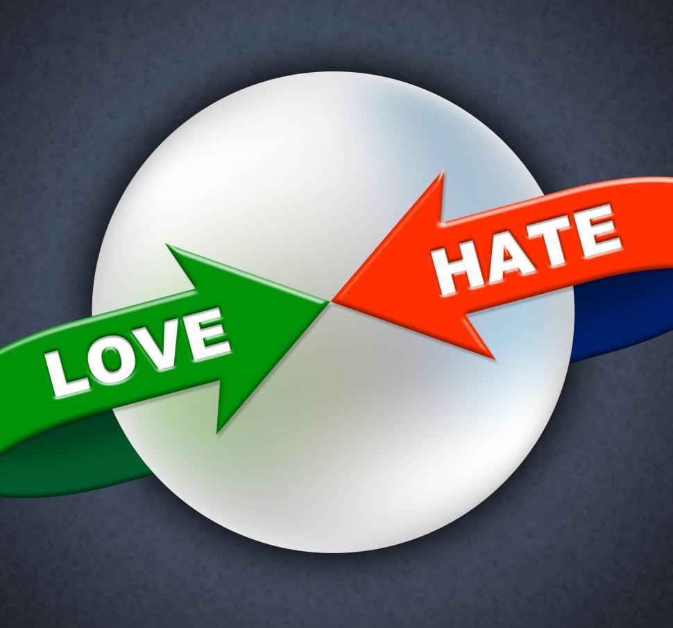 Free Image of Love Hate Arrows Represents Compassion Passion And Adoration 
