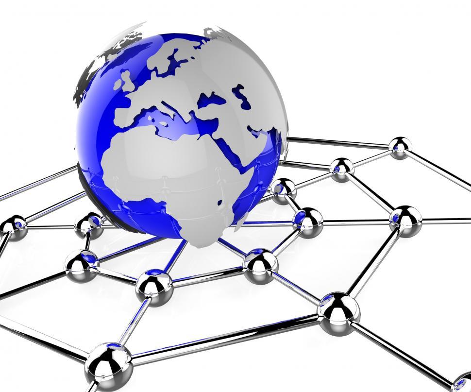 Free Image of Worldwide Network Means Global Communications And Computing 