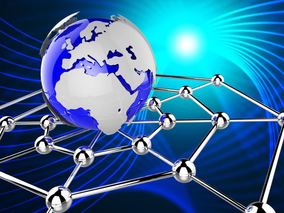 Free Image of Worldwide Network Represents Global Communications And Computer 