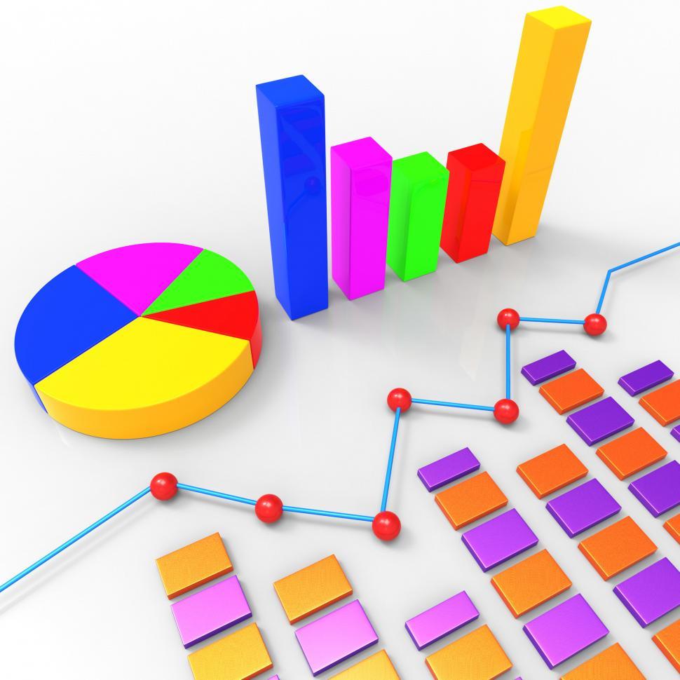 Free Image of Graph Report Represents Trend Graphics And Finance 