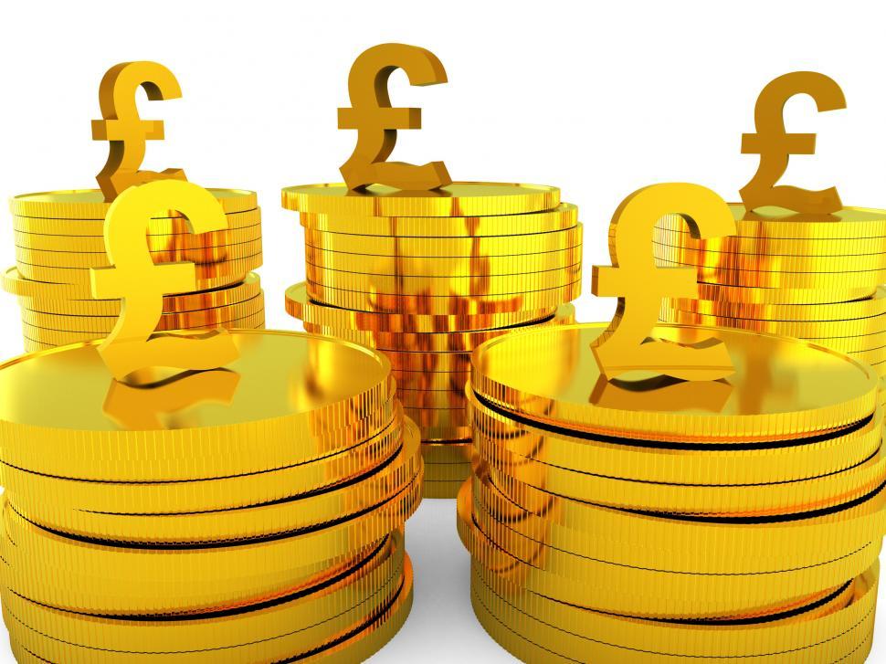 Free Image of Pound Cash Represents Capital Pounds And Money 
