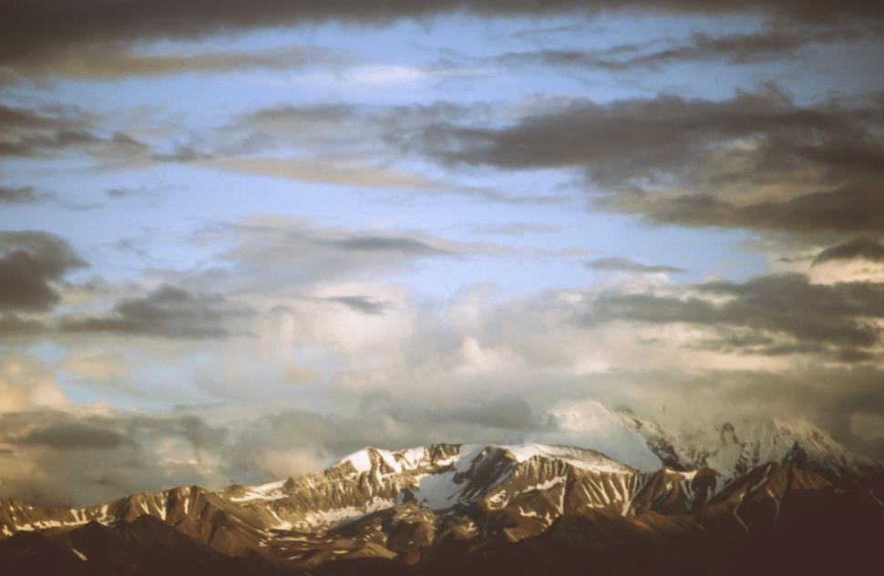 Free Image of Big sky in Denali National Park 