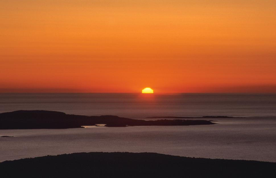 Free Image of View of Bar Harbor 