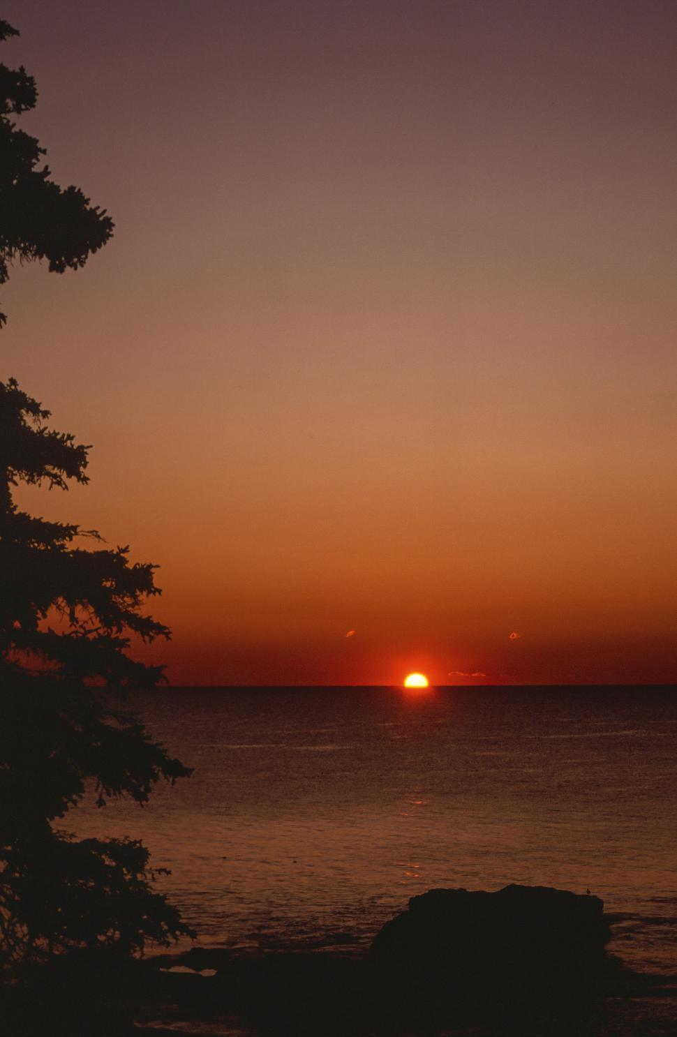 Free Image of View of Sunset 