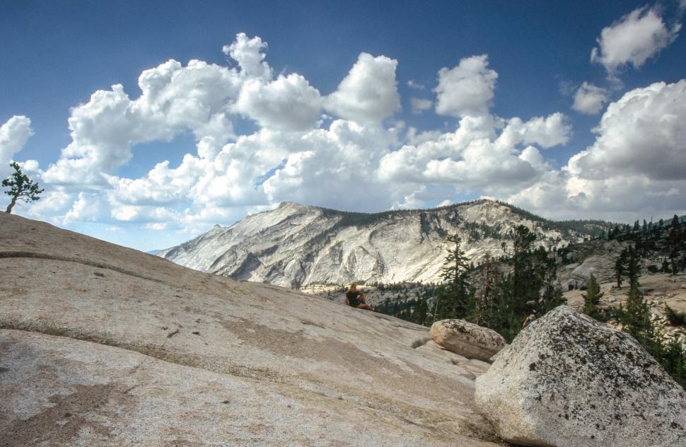 Free Image of Yosemite National Park rock slab 