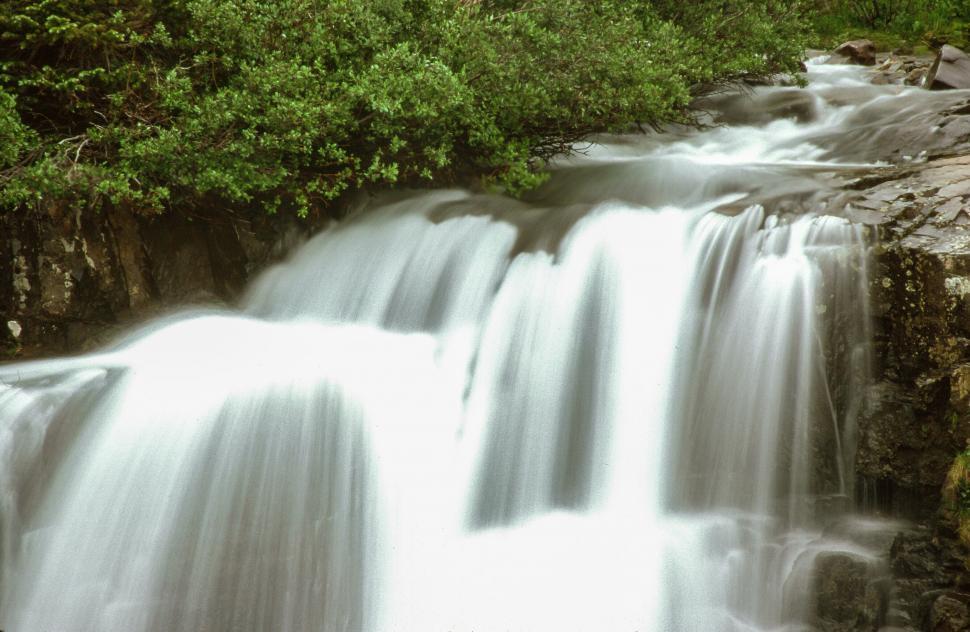 Free Image of Waterfall stream - Yankee Boy Basin 
