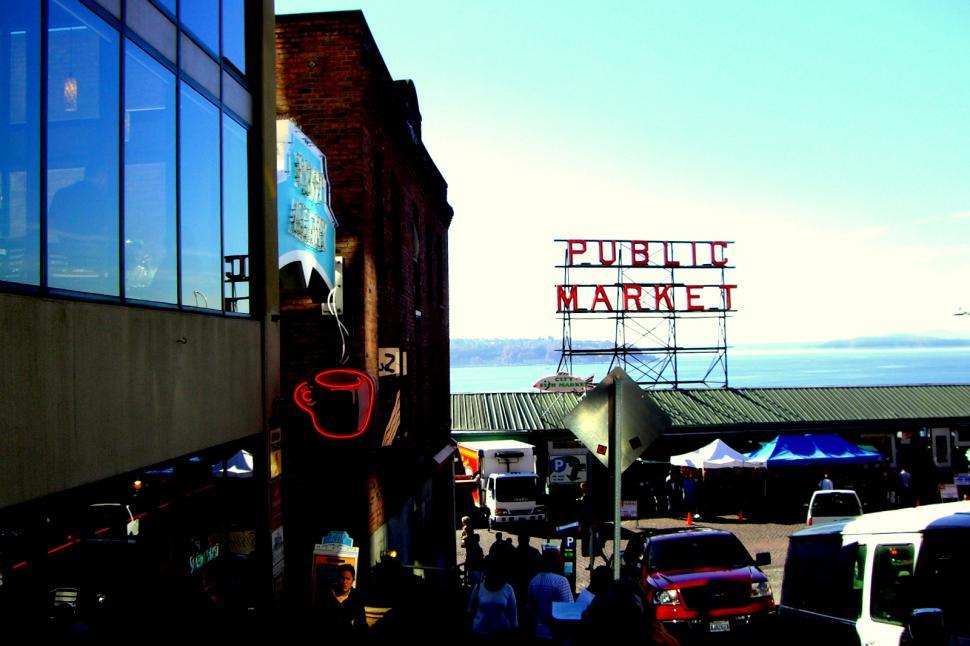 Free Image of Seattle Public Market 