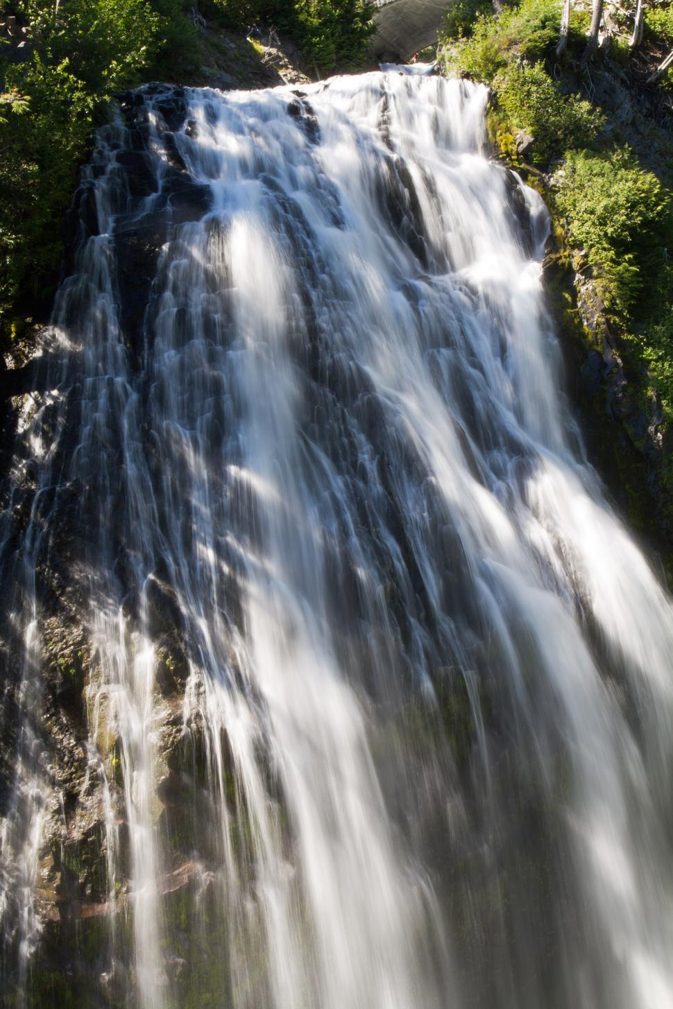 Free Image of Waterfalls in Mount Rainer National Park 