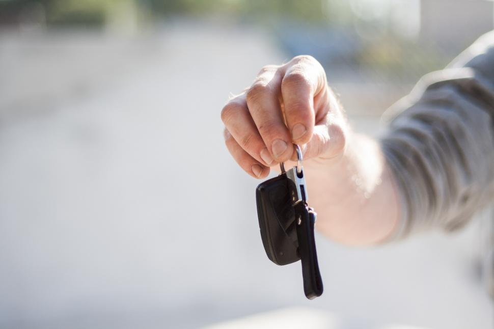 Free Image of Person Holding Car Key 