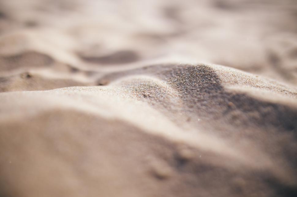 Free Image of Sand on Beach 