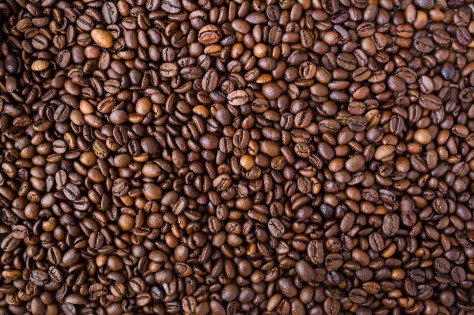 Free Image of Stack of Coffee Beans 