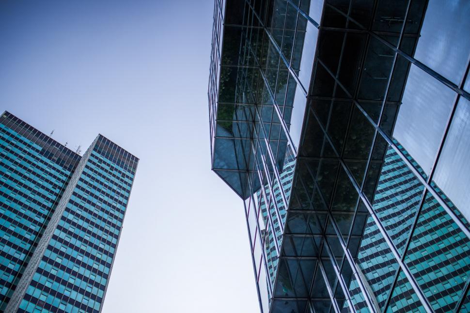 Free Image of Tall Buildings Standing Alongside Each Other 