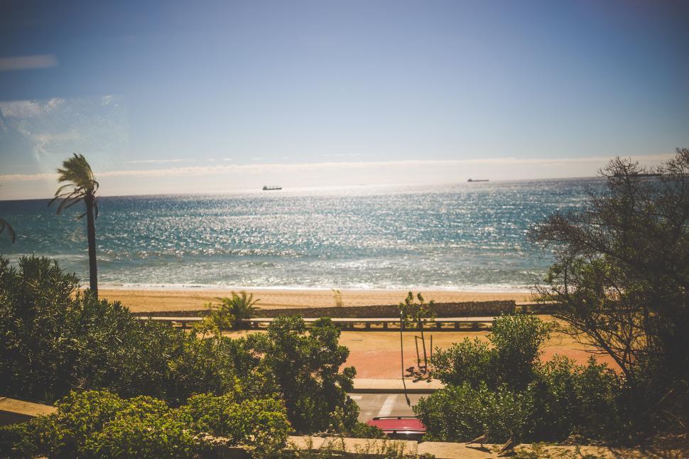 Free Image of Ocean View From Balcony 