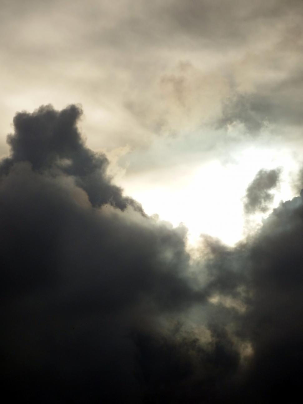 Free Image of Dark Clouds Stormy Sky 2 