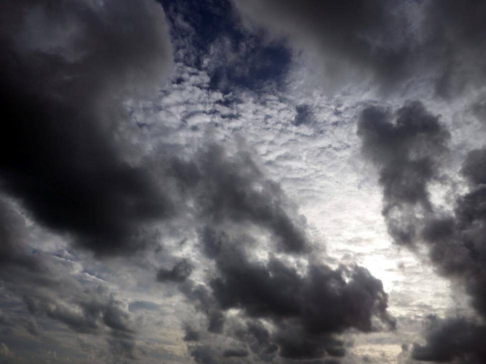 Free Image of Dramatic Clouds Stormy Sky  