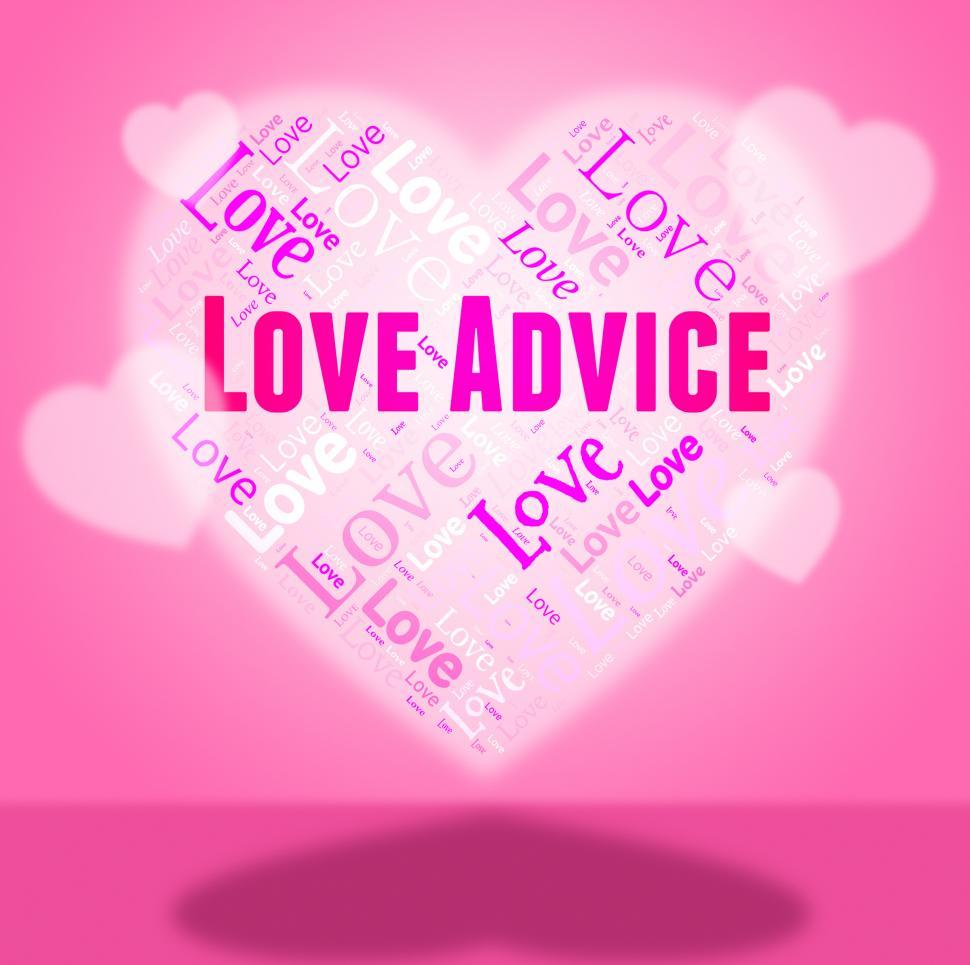 Free Image of Love Advice Means Guidance Devotion And Faq 