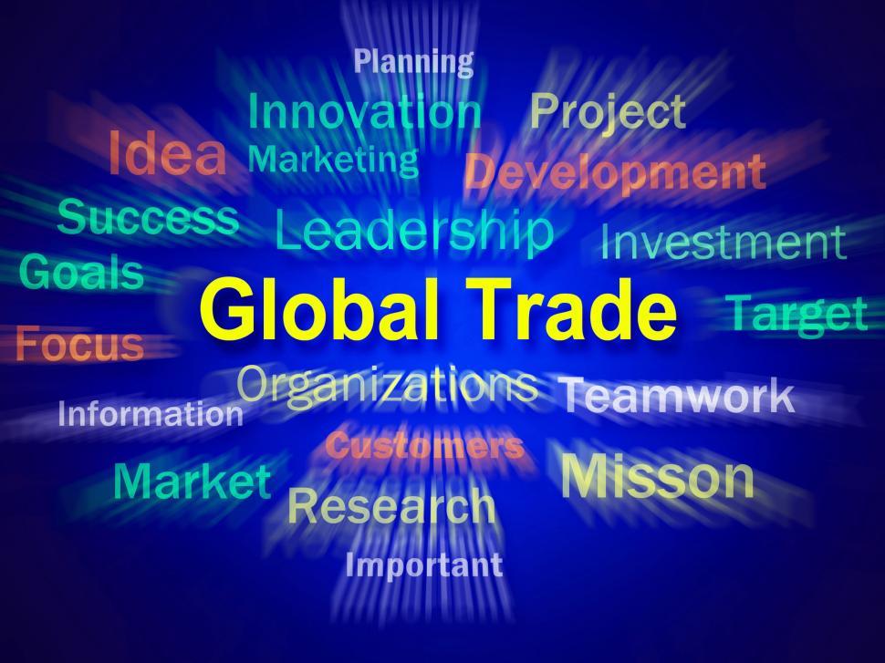 Free Image of Global Trade Brainstorm Displays Planning For International Comm 