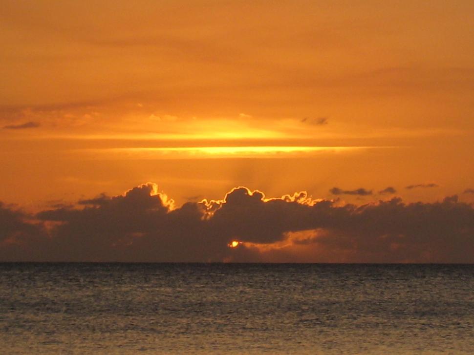 Free Image of Jamaican sunset 
