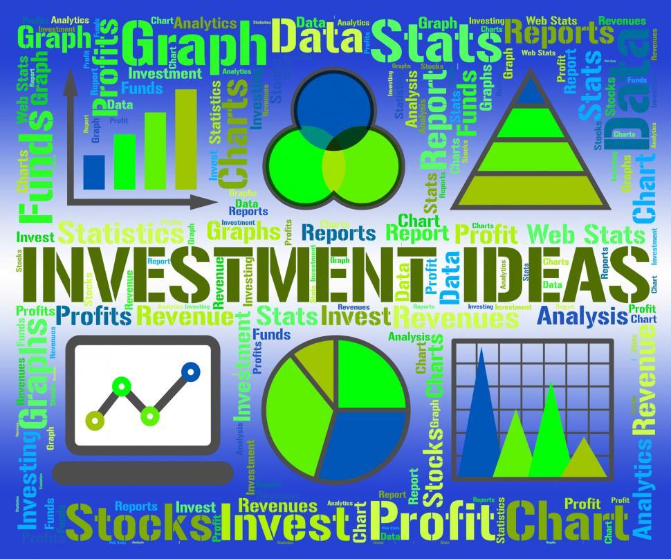 Free Image of Investment Ideas Shows Shares Invention And Stock 
