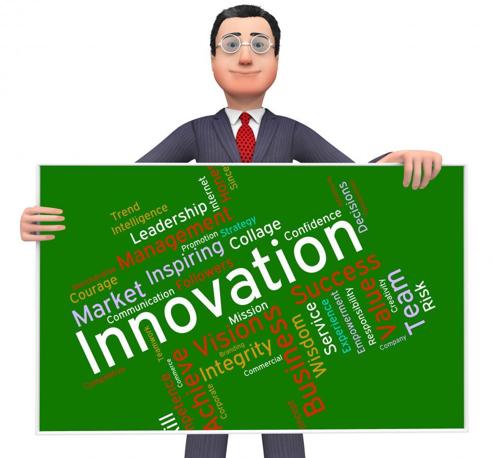 Free Image of Innovation Words Indicates Transformation Creative And Innovate 
