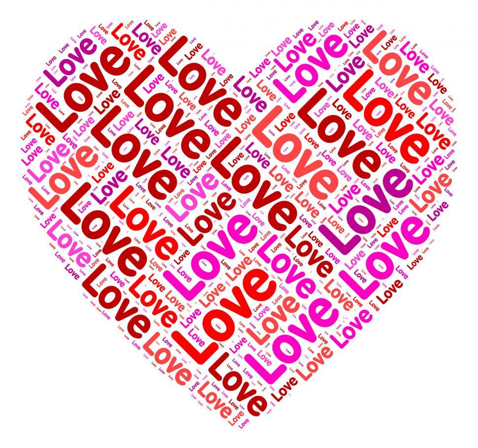 Free Image of Love Heart Represents Compassionate Compassion And Passion 