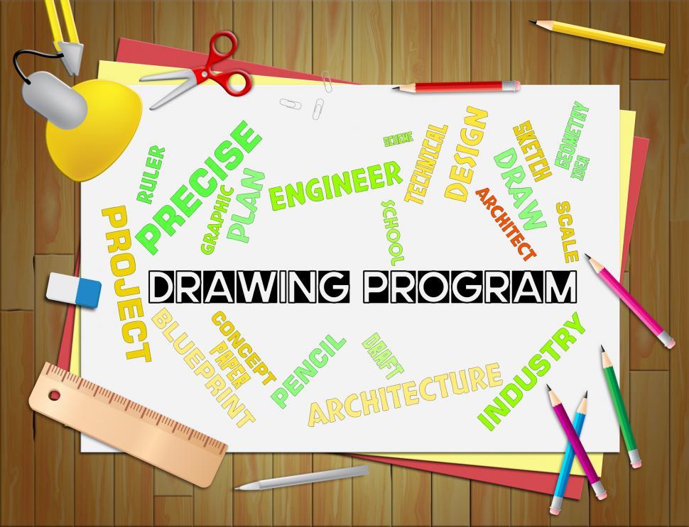 Free Image of Drawing Program Means Freeware Sketch And Programming 