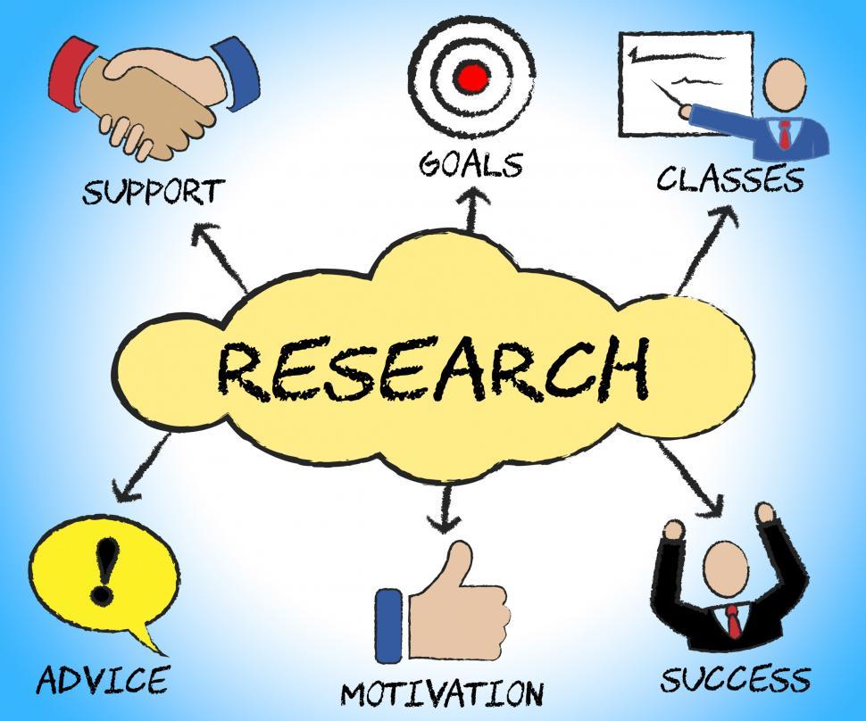 Free Image of Research Symbols Means Gathering Data And Analysing 