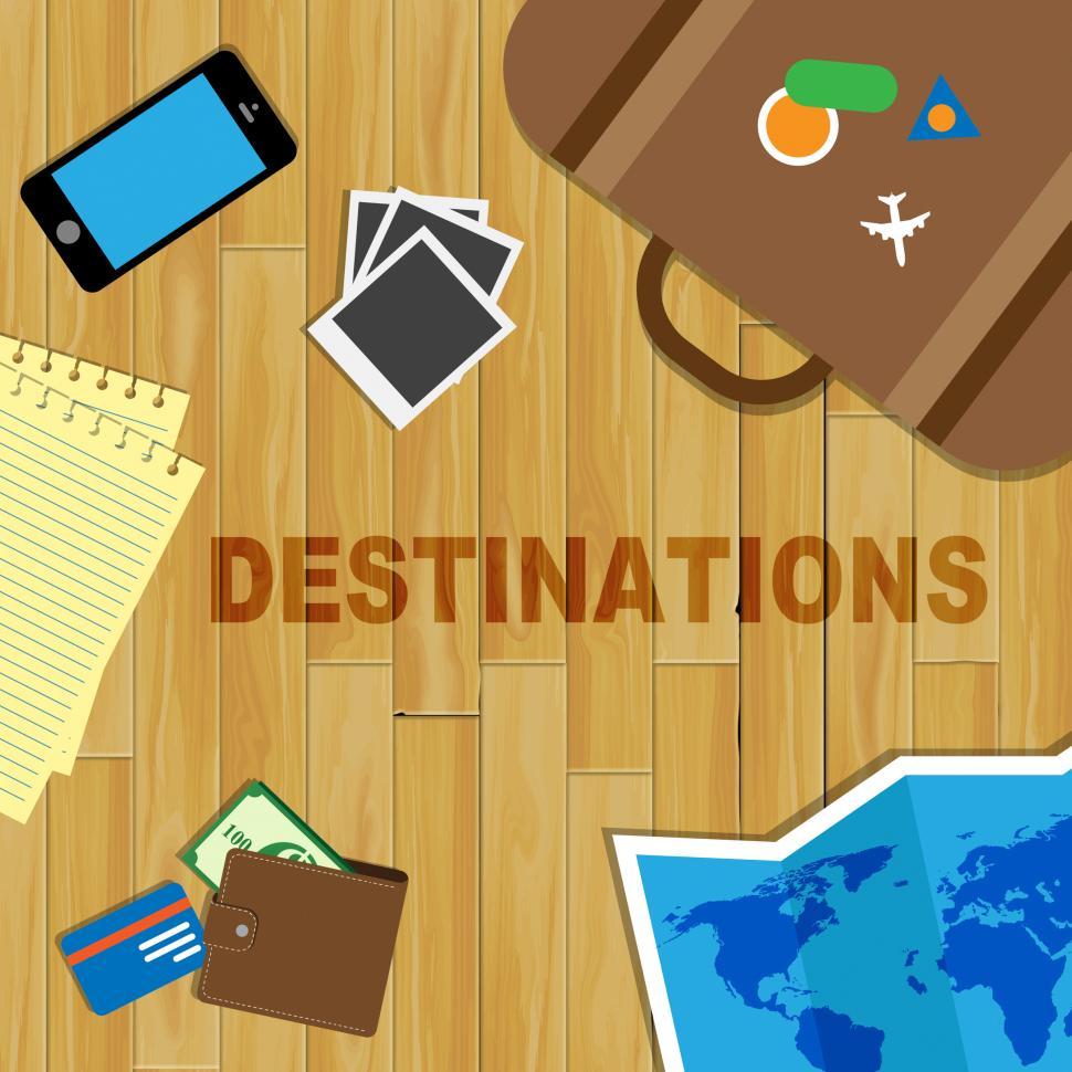 Free Image of Travel Destinations Indicates Journeys Travelling And Sightseein 