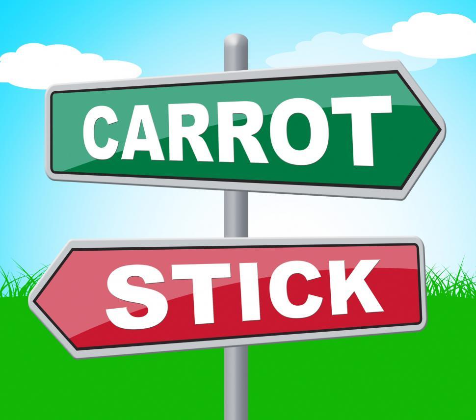 Free Image of Carrot Stick Indicates Bait Target And Bonus 