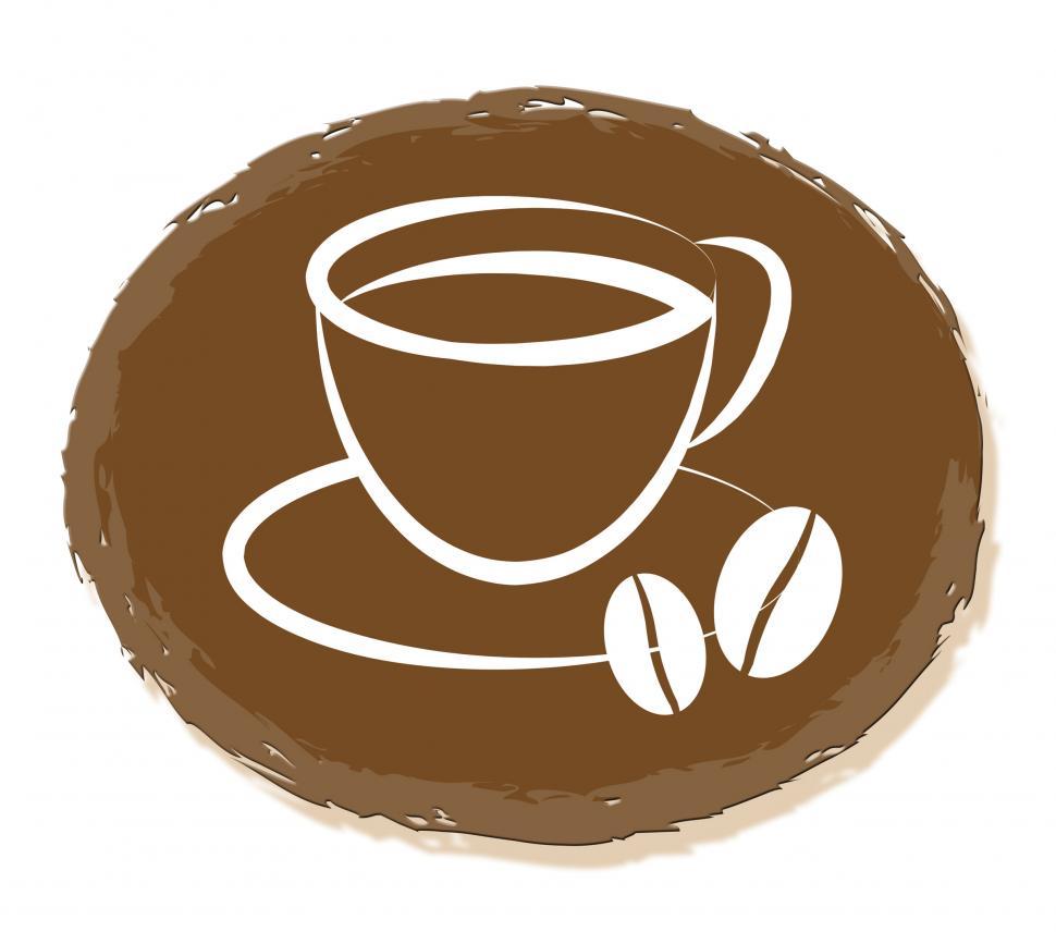 Free Image of Coffee Cup Indicates Beverages Cafeteria And Cafe 
