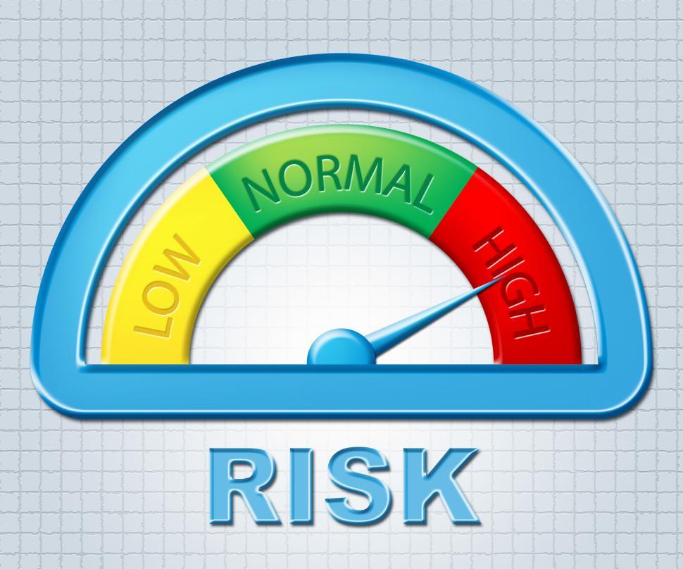 Free Image of High Risk Represents Indicator Excess And Risks 