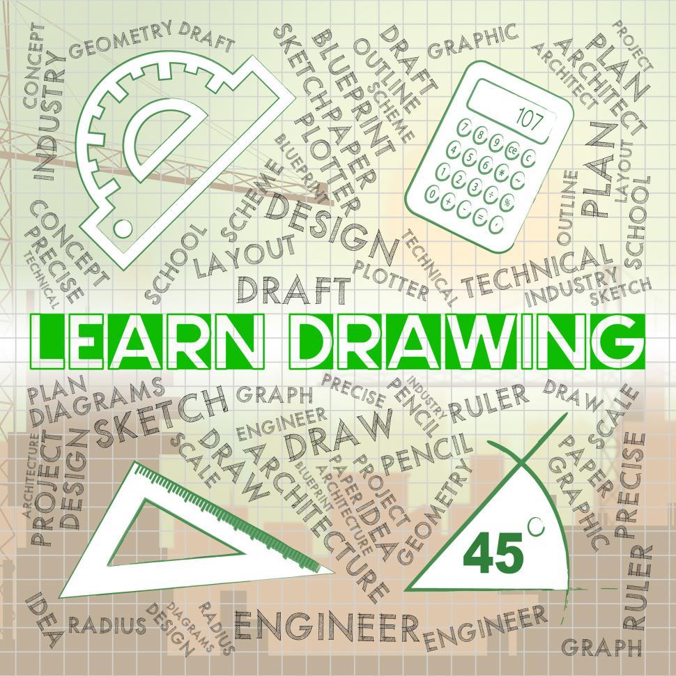 Free Image of Learn Drawing Shows Training Study And Schooling 