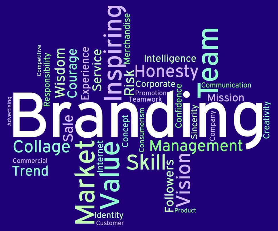 Free Image of Branding Words Indicates Wordcloud Brands And Store 