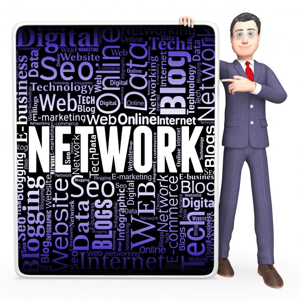 Free Image of Network Sign Indicates Global Communications And Communicate 