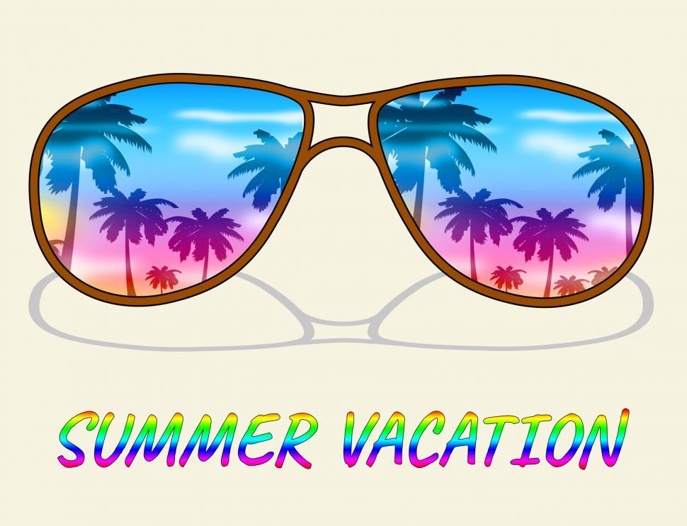 Free Image of Summer Vacation Shows Warm Break And Warmth 
