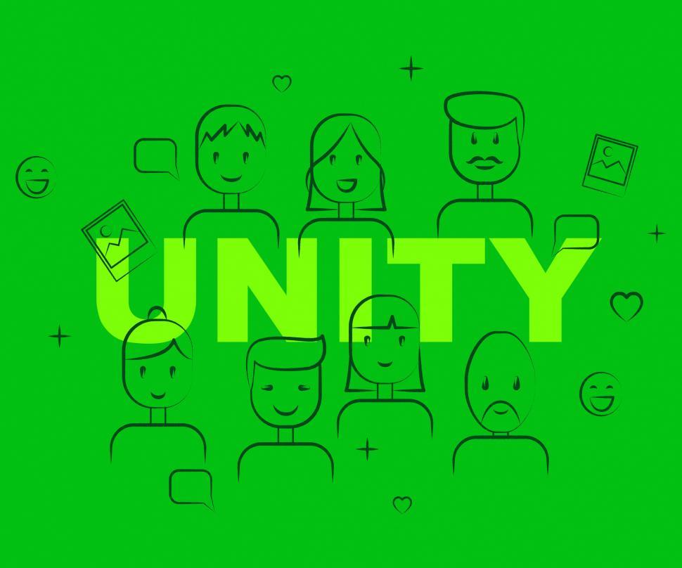 Free Image of Unity People Represents Team Work And Cooperation 