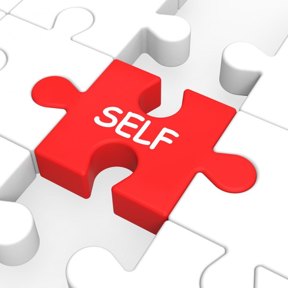 Free Image of Self Puzzle Shows Me My Yourself Or Myself 