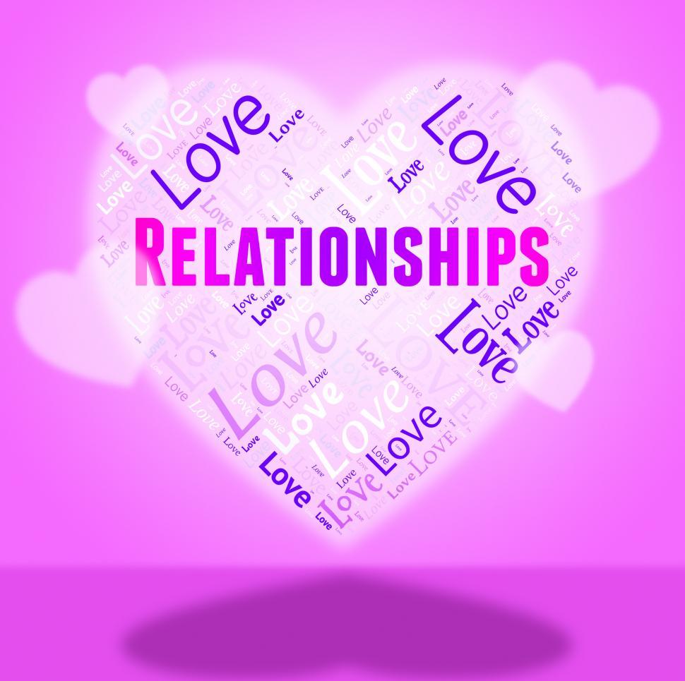 Free Image of Relationships Heart Shows In Love And Affectionate 