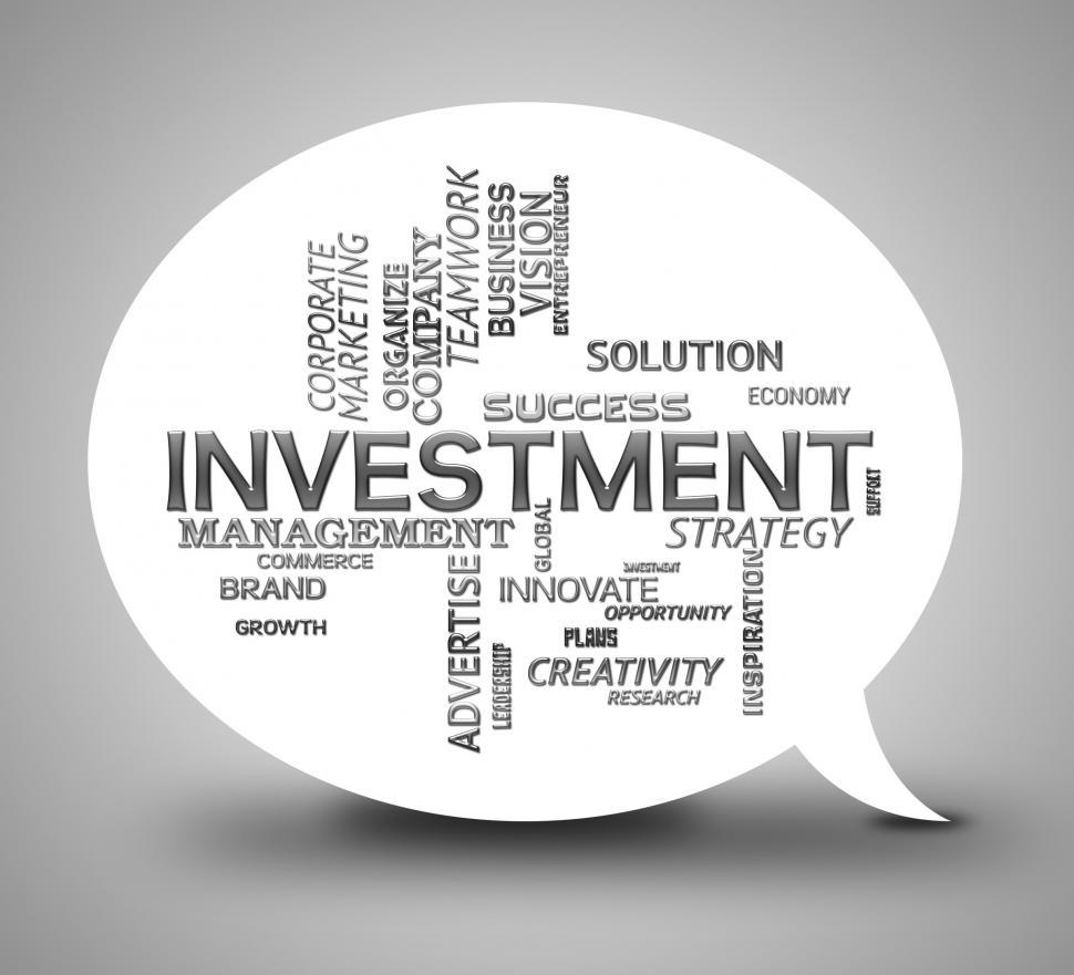 Free Image of Investment Bubble Means Communication Investing And Savings 