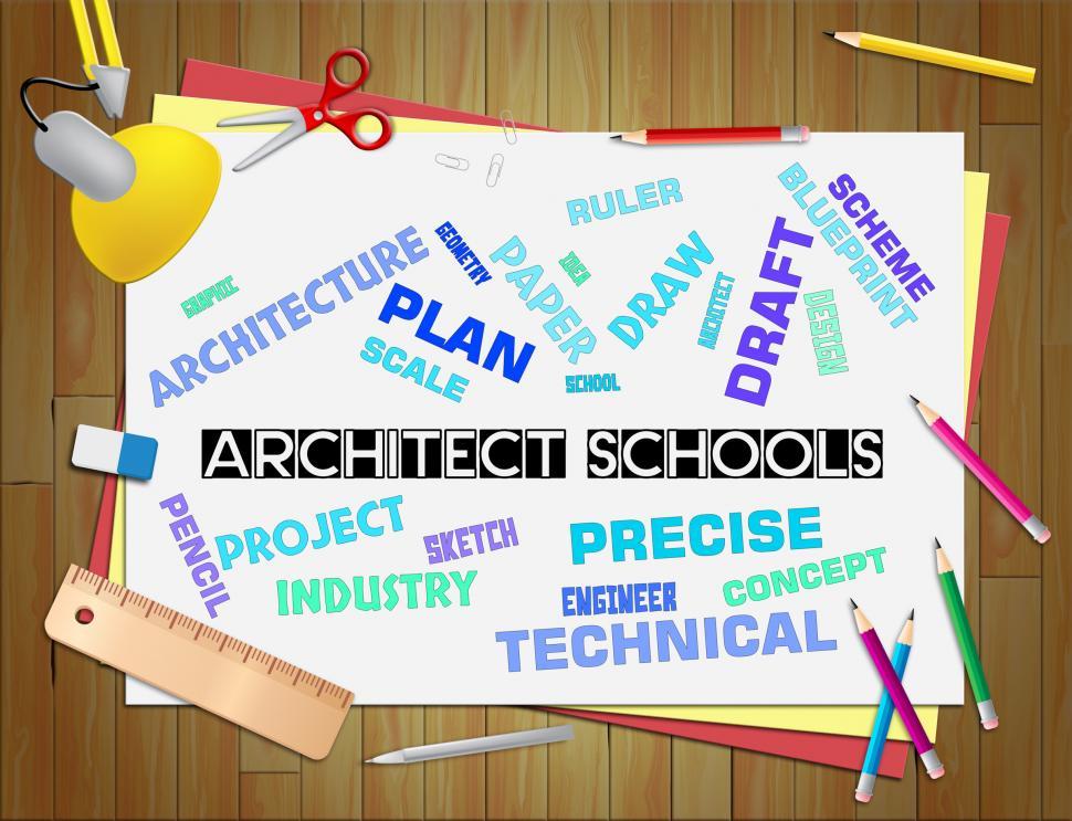 Free Image of Architect Schools Shows Architecture Jobs And Education 
