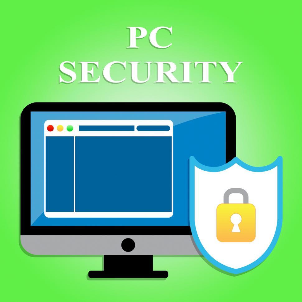 Free Image of Pc Security Represents Web Site And Communication 