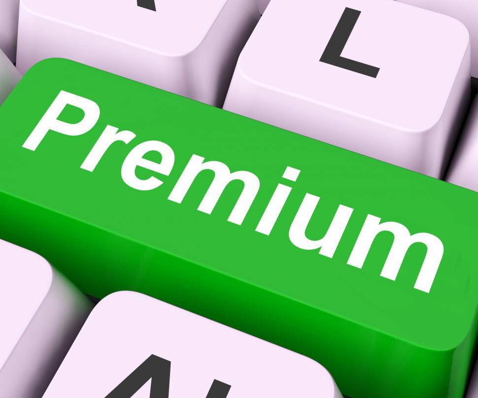 Free Image of Premium Key Means Bonus Allowance   