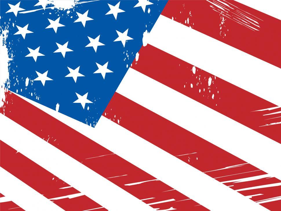 Free Image of American Flag Background Means Patriotism And Nationalism 