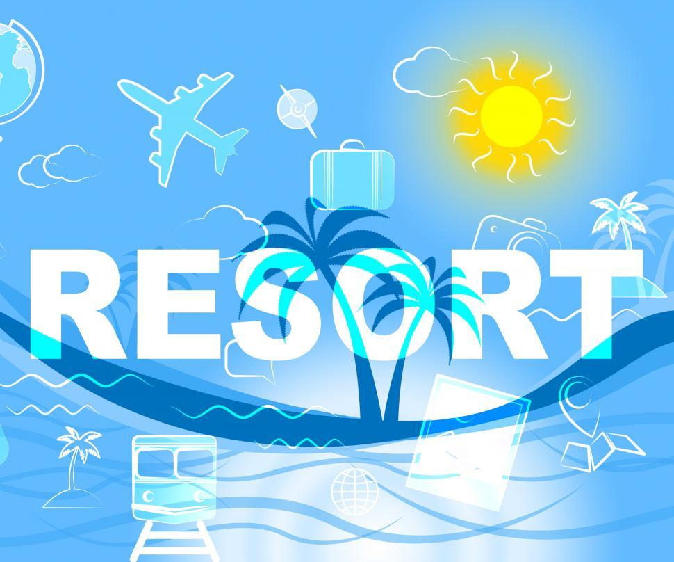 Free Image of Holiday Resort Represents Resorts Word And Complex 