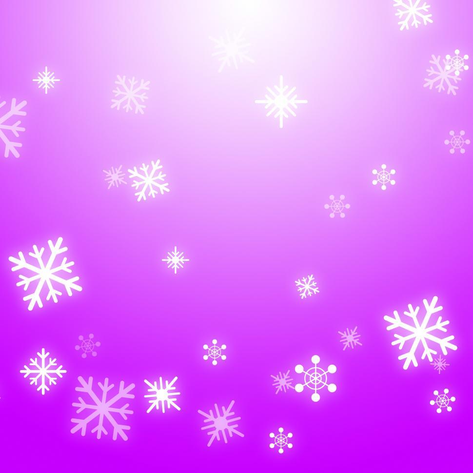 Free Image of Snow Flakes Background Means Winter Celebration Or Shiny Snow 