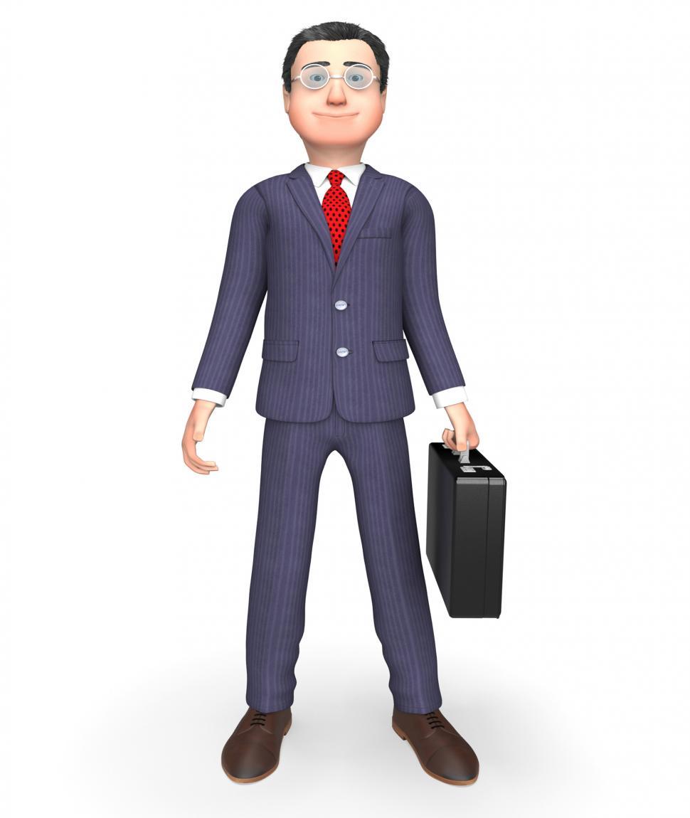 Free Image of Standing Businessman Indicates Entrepreneurial Stood And Entrepr 