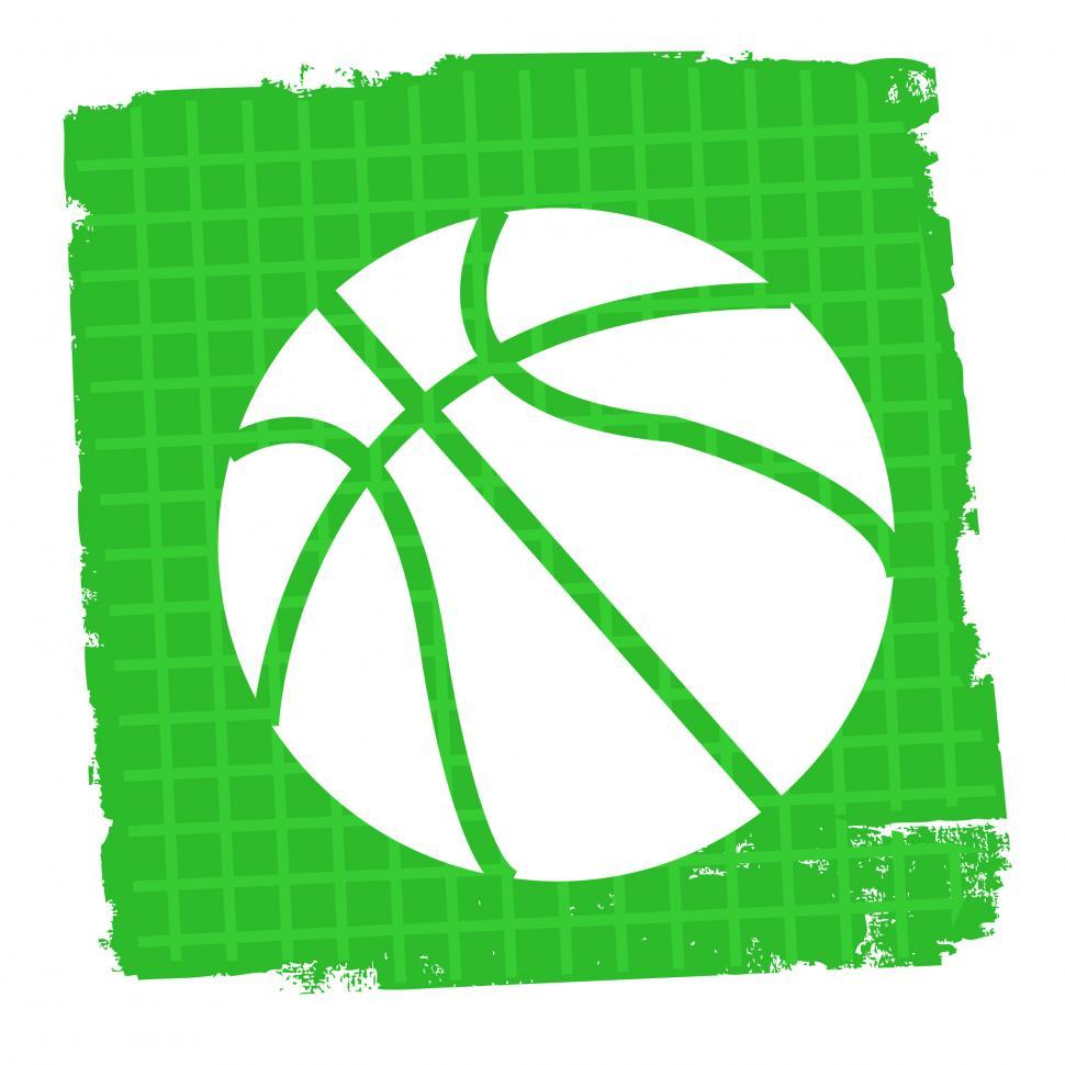 Free Image of Basketball Icon Represents Activity Game And Team 